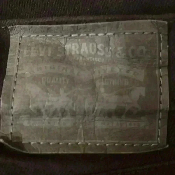 Black Levi's Wedgie Skinny Jeans size 32 - Picture 10 of 11